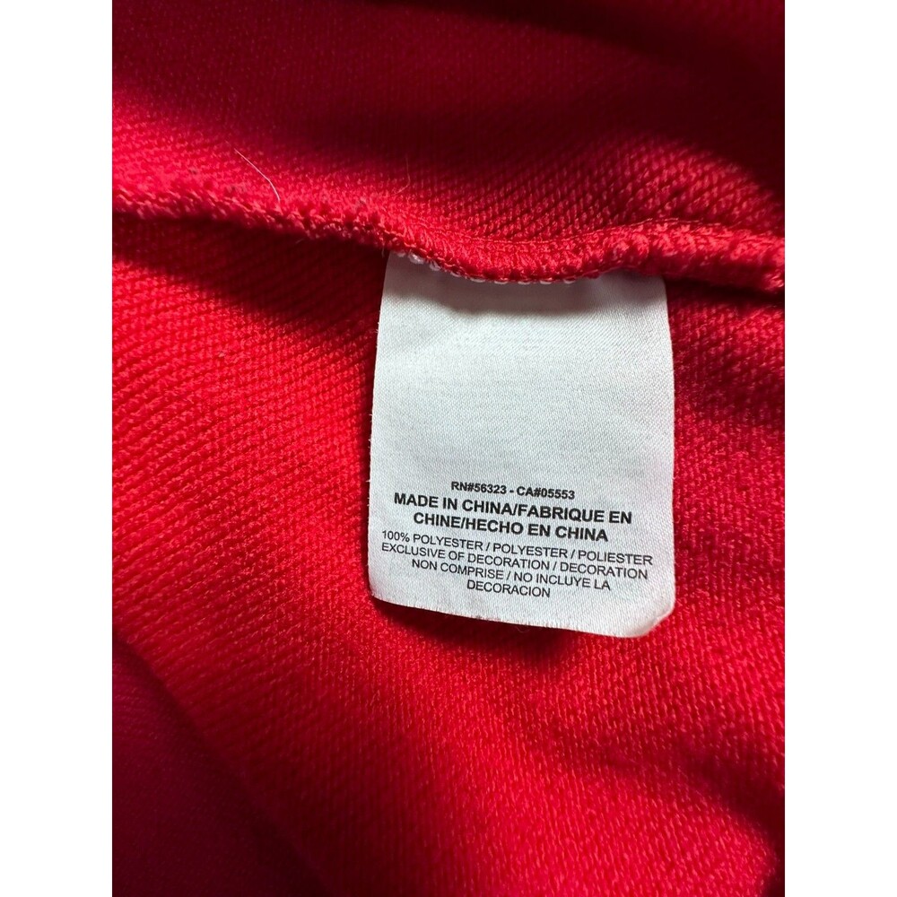 Nike Dri-FIT Pullover Hoodie Men’s 2XL Red Athletic Performance Swoosh - Picture 10 of 12